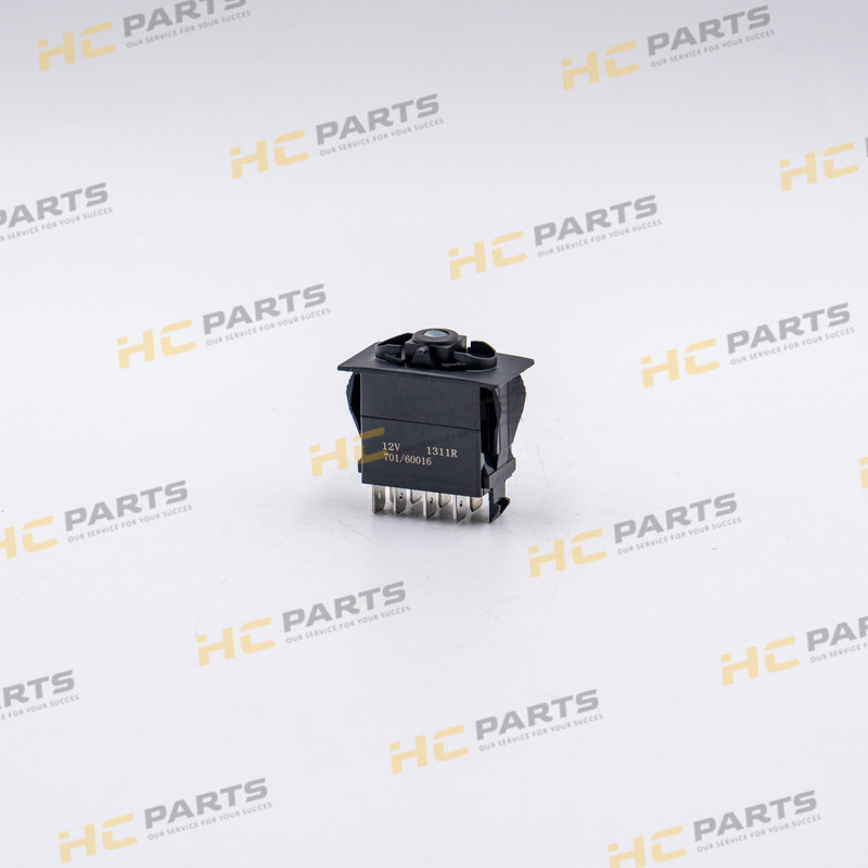 3-позиционный 8-контактный переключатель в кабине JCB