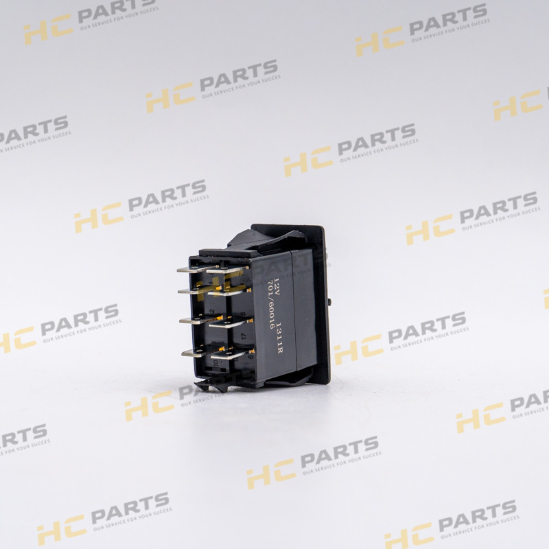 3-позиционный 8-контактный переключатель в кабине JCB