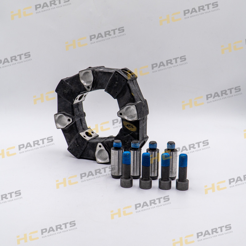 Муфта насоса JCB — сама резина + винты/штифты KMPL — JS Cent