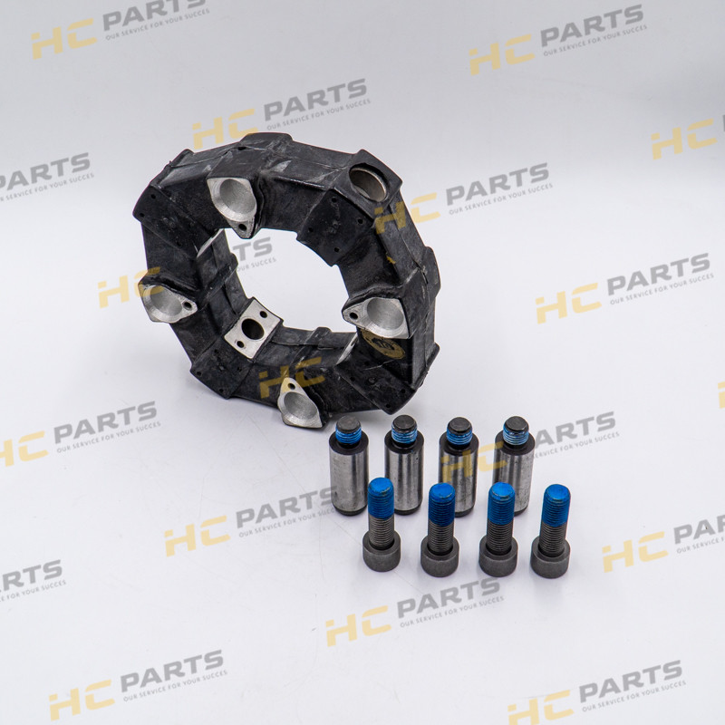 Муфта насоса JCB — резиновая, с болтами — JS CENTA