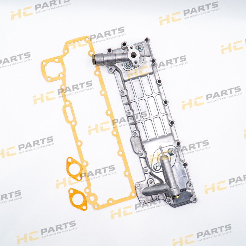 Масляный радиатор двигателя JCB с корпусом ISUZU 4BG1 Tier 1 — JS