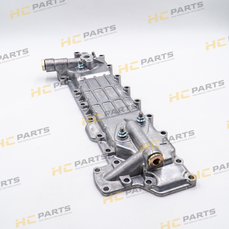 Масляный радиатор двигателя JCB с корпусом ISUZU 4BG1 Tier 1 — JS