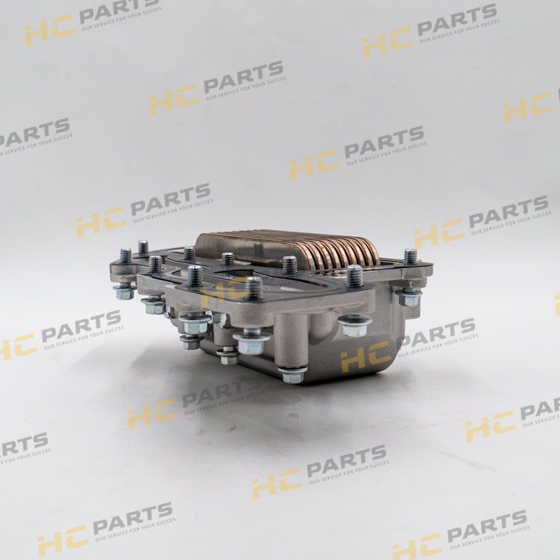 Масляный радиатор двигателя с корпусом PERKINS RE-3CX 4CX, оригинал