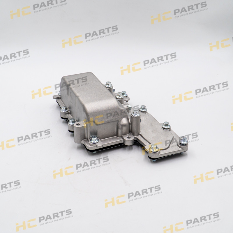 Масляный радиатор двигателя с корпусом PERKINS RE-3CX 4CX, оригинал