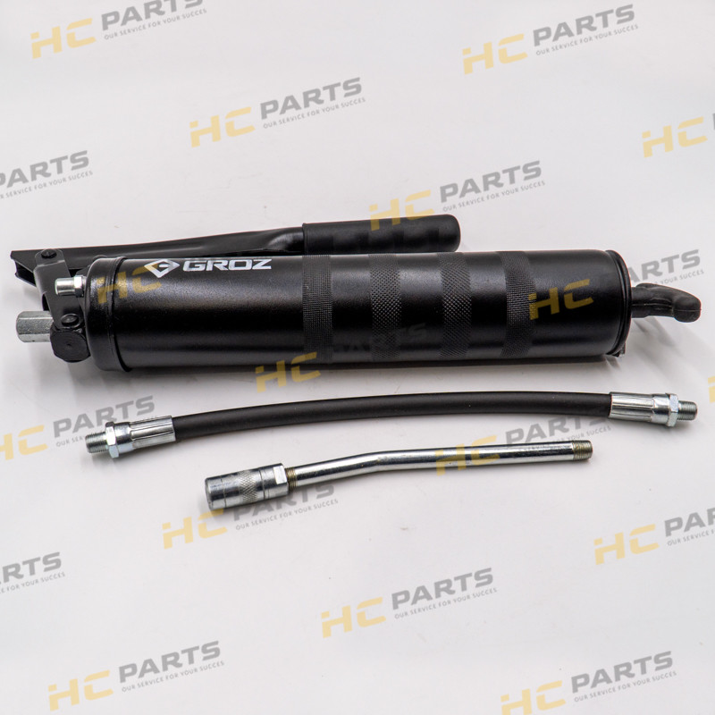 Ручной смазочный шприц JCB + гибкий шланг — GROZ