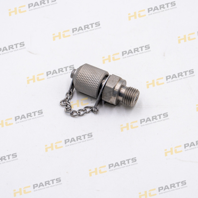 Проверка давления в адаптере JCB 1/4 BSP с наружной резьбой