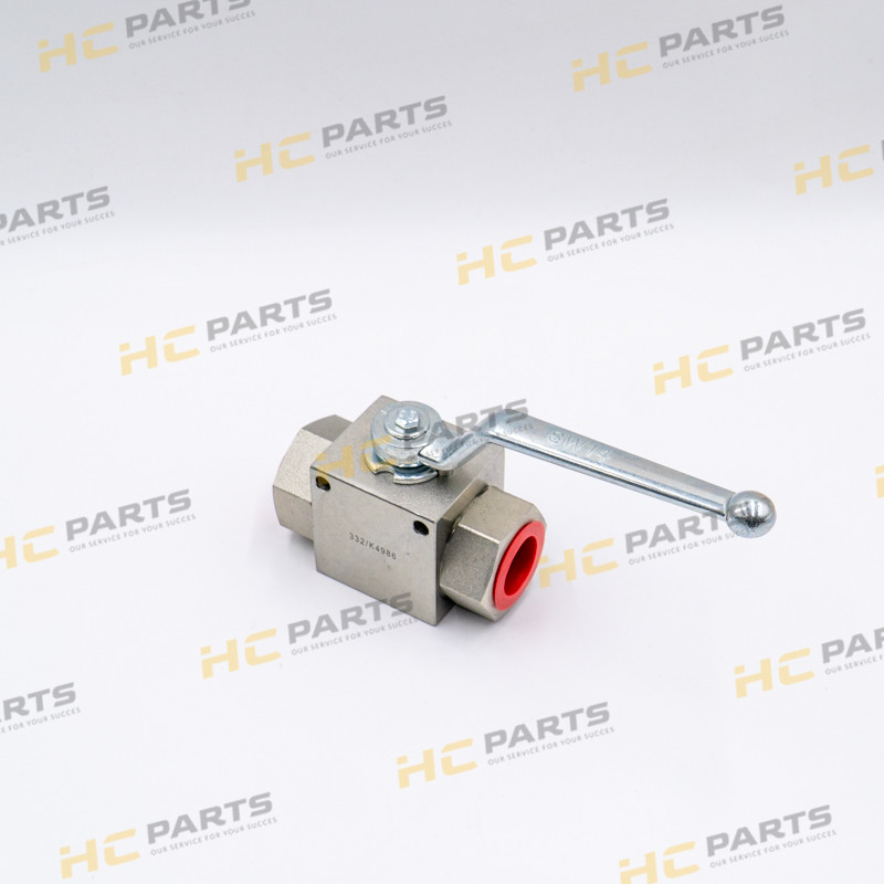 Шаровой кран JCB 3/4 BSP-3CX 4CX