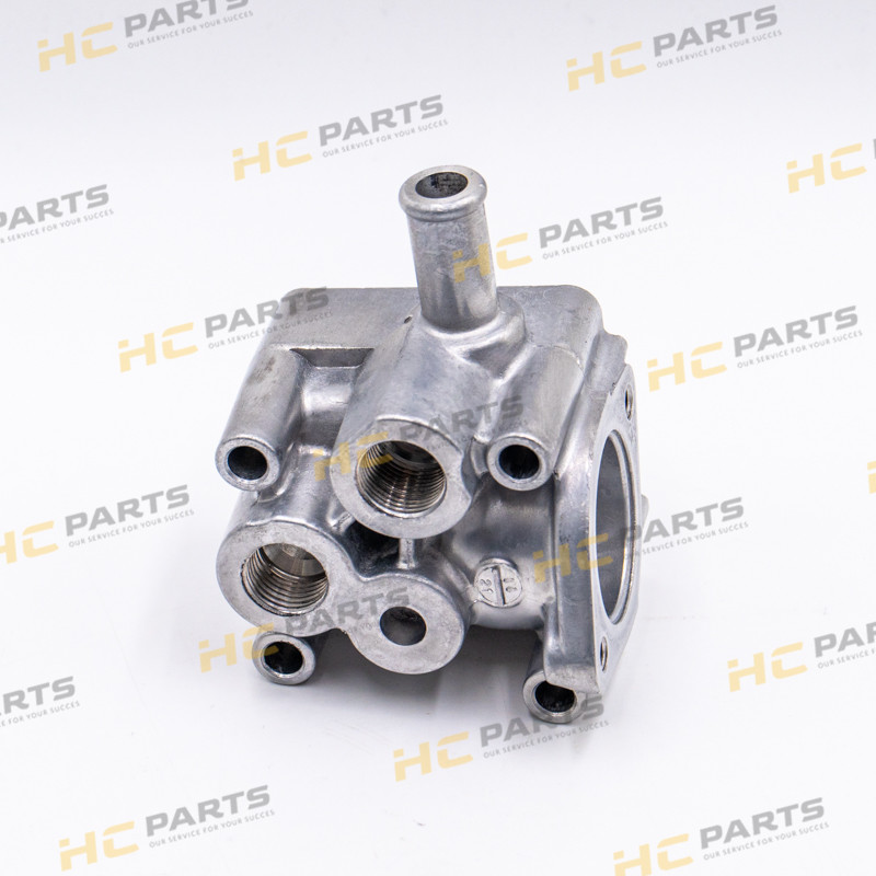 Корпус термостата JCB Perkins 403D-11 Tier3 — мини-экскаватор PERKINS