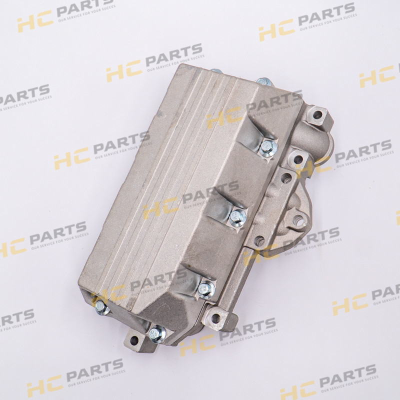 Масляный радиатор JCB с корпусом PERKINS AA, AB, AK, AR — 3CX 4CX