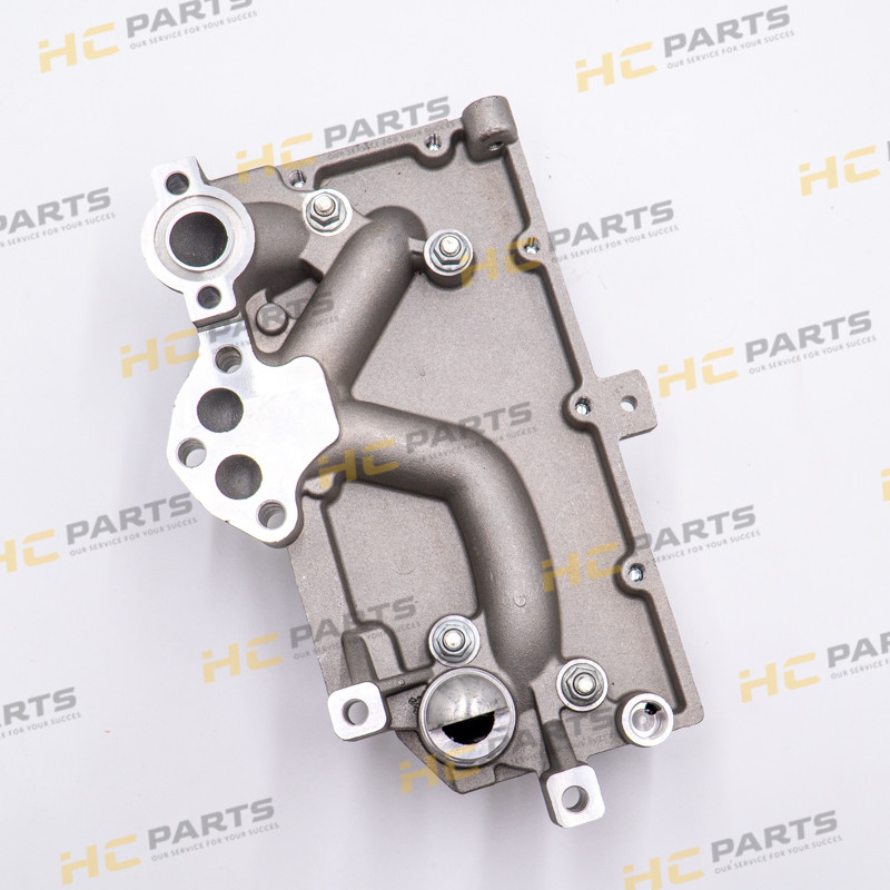 Масляный радиатор JCB с корпусом PERKINS AA, AB, AK, AR — 3CX 4CX