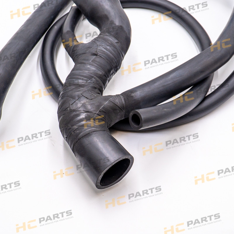 Шланг радиатора JCB опущен ниже уровня 2-3CX