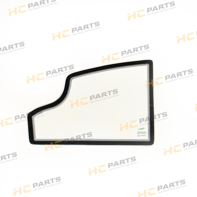 Стекло нижней дверцы мини-экскаватора JCB