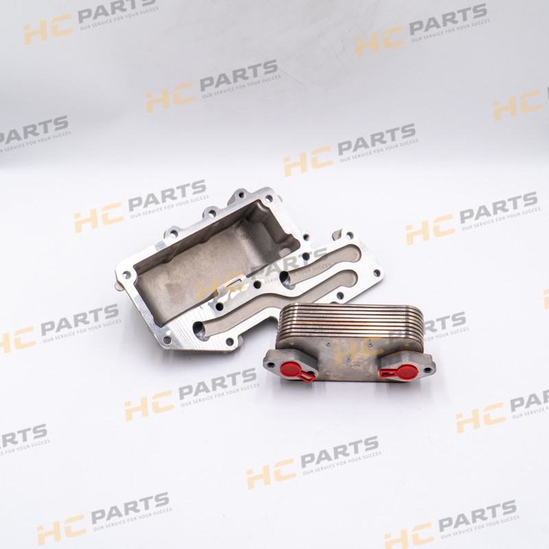 Масляный радиатор двигателя JCB Perkins RE — 3CX 4CX AZERI PARTS