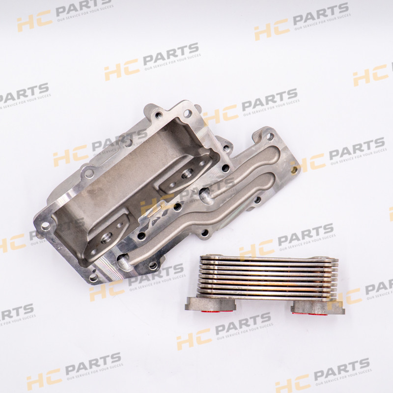 Масляный радиатор двигателя Perkins RE - 3CX 4CX AZERI PARTS