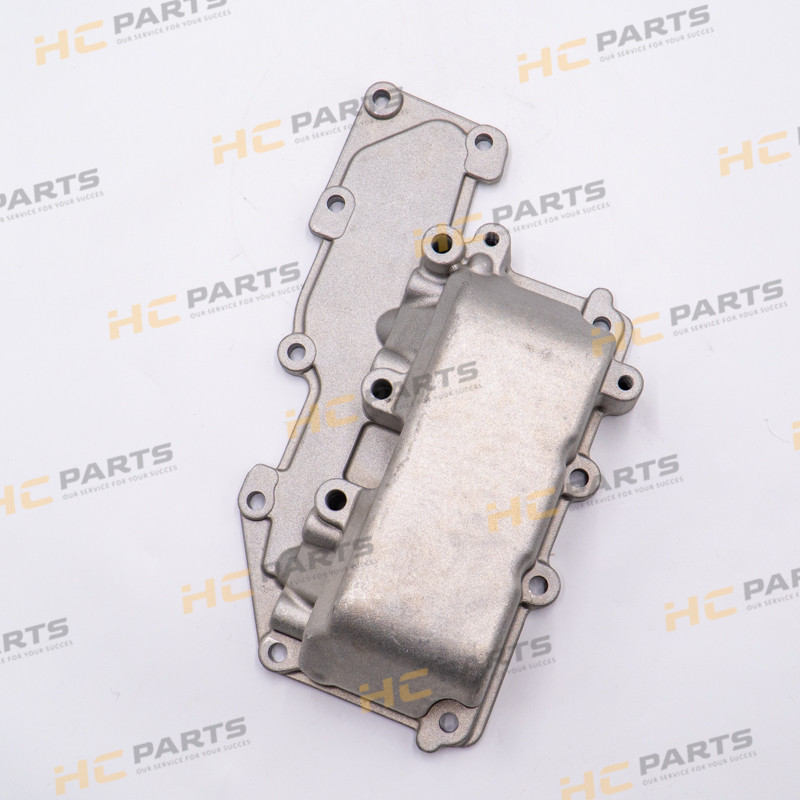 Масляный радиатор двигателя JCB Perkins RE — 3CX 4CX AZERI PARTS