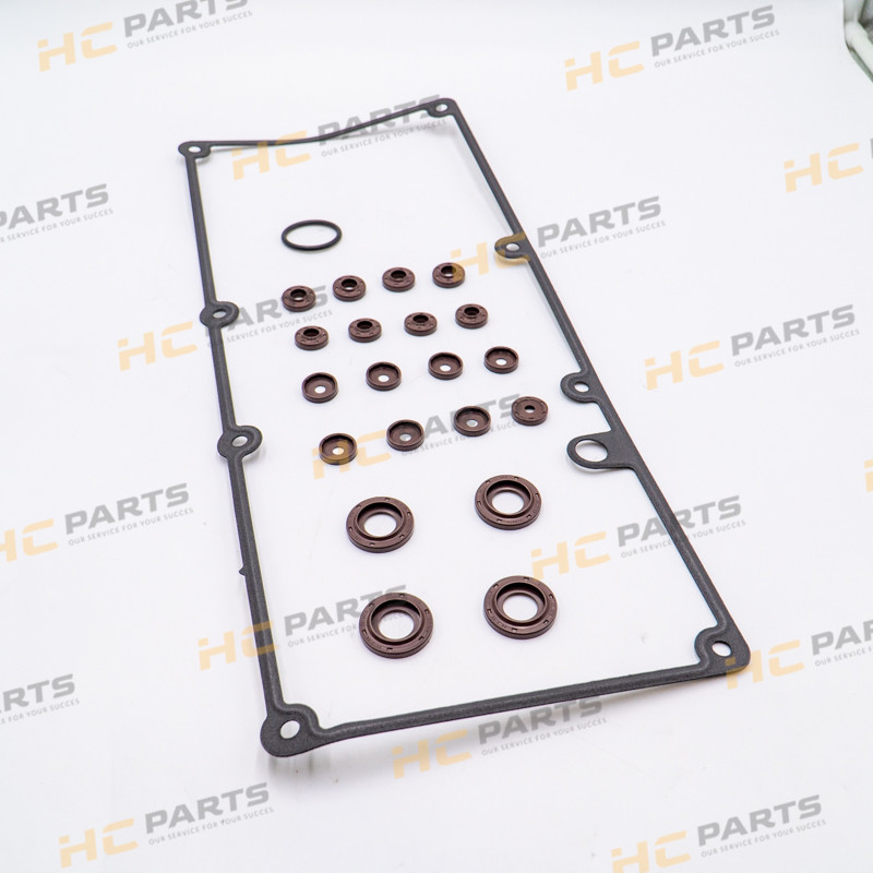 Прокладка клапанной крышки JCB + сальники — ОРИГИНАЛ