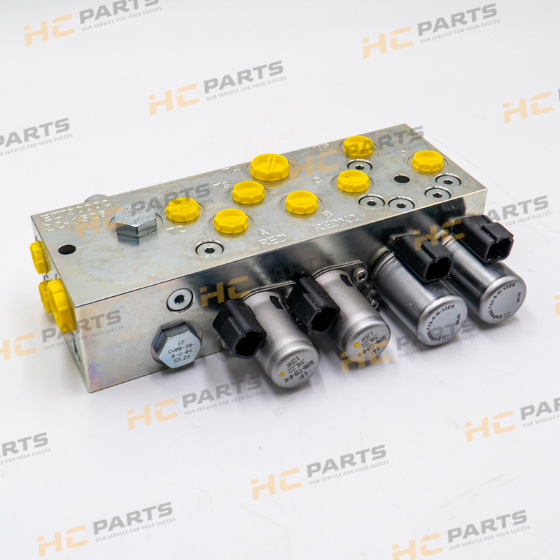 Пилотный коллектор JCB с катушками — 3CX 4CX OEM