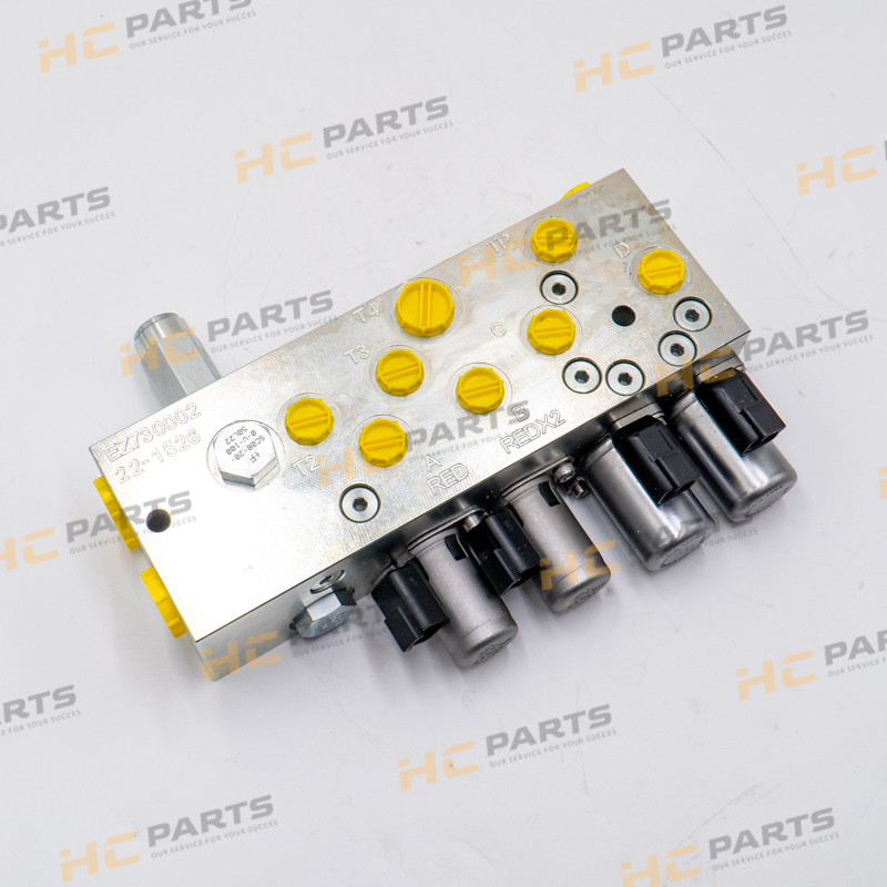 Джойстик сплиттера JCB с катушками — 3CX 4CX OEM