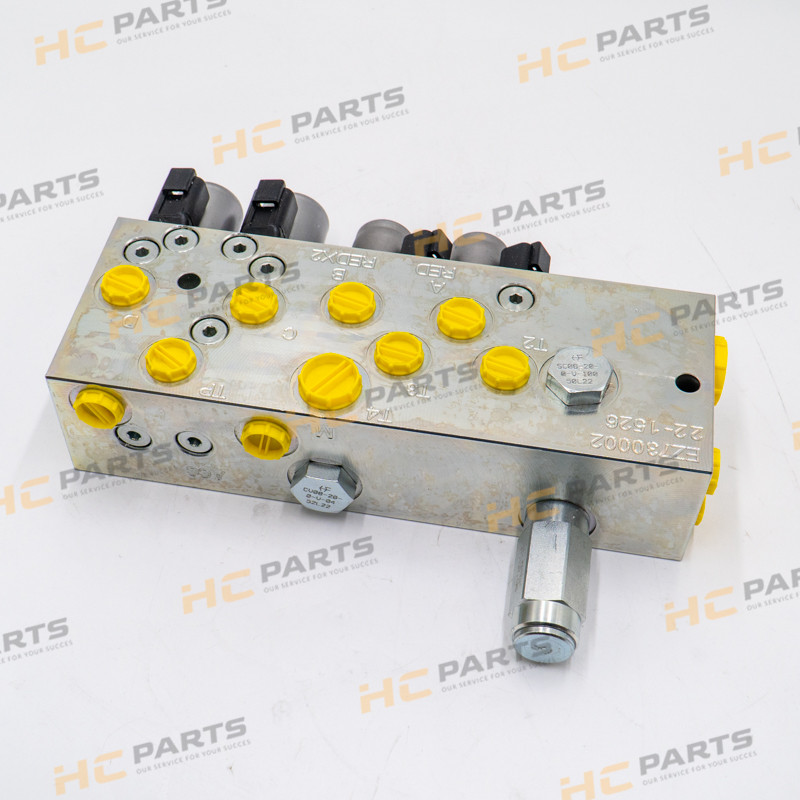 Джойстик сплиттера JCB с катушками — 3CX 4CX OEM