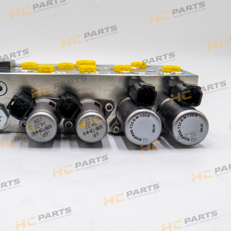 Пилотный коллектор JCB с катушками — 3CX 4CX OEM