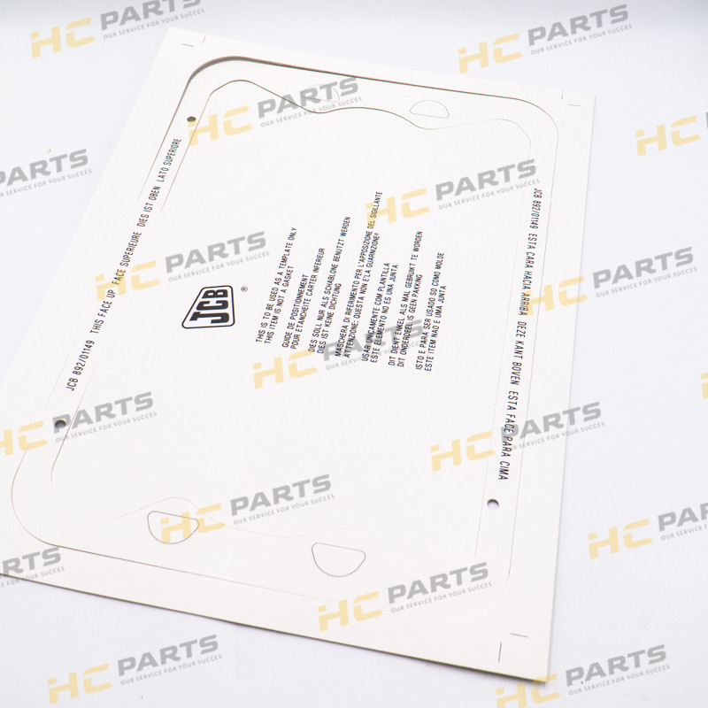 Комплект прокладок JCB, прокипяченный, с силиконовым покрытием, для двигателя DIESELMAX, оригинал