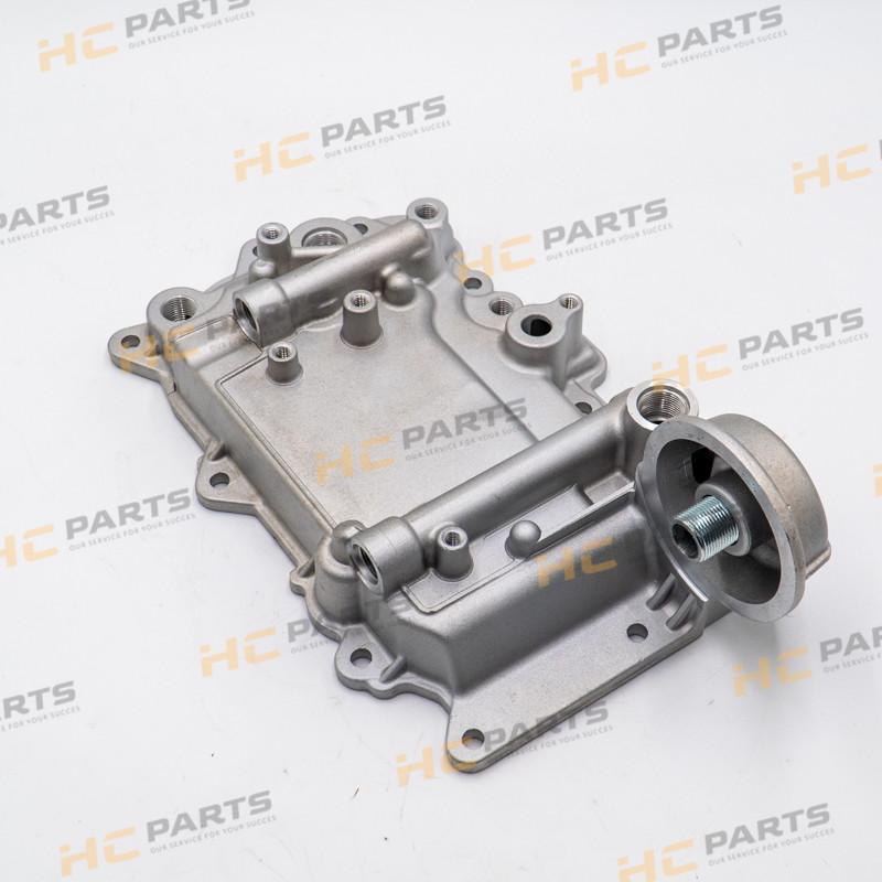 Корпус масляного радиатора двигателя JCB DIESELMAX ECOMAX-AZERI PARTS