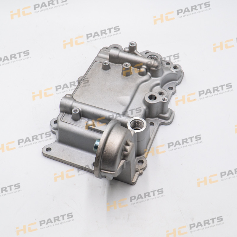 Корпус масляного радиатора двигателя JCB DIESELMAX ECOMAX-AZERI PARTS