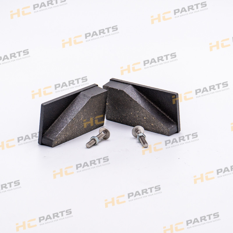 Колодки ручного тормоза JCB — 3CX 4CX STEINHOF (премиальное качество)