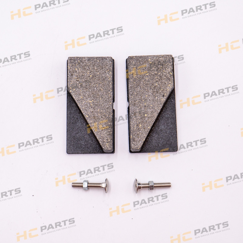 Колодки ручного тормоза JCB — 3CX 4CX STEINHOF (премиальное качество)