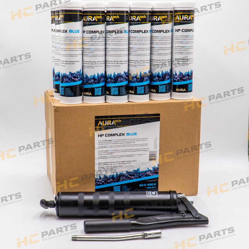 Смазочный ящик JCB AURA 2x (48 шт.) + лубрикатор JCB