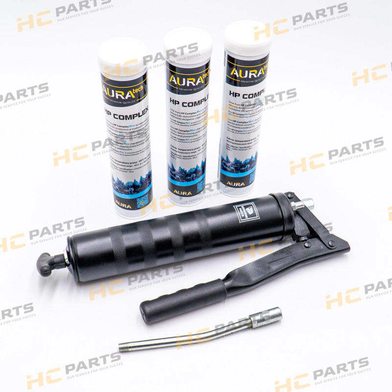 Смазочный ящик JCB AURA 2x (48 шт.) + лубрикатор JCB