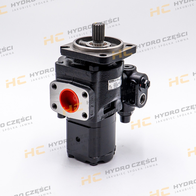 Гидравлический двухступенчатый насос JCB — телескопический погрузчик PARKER