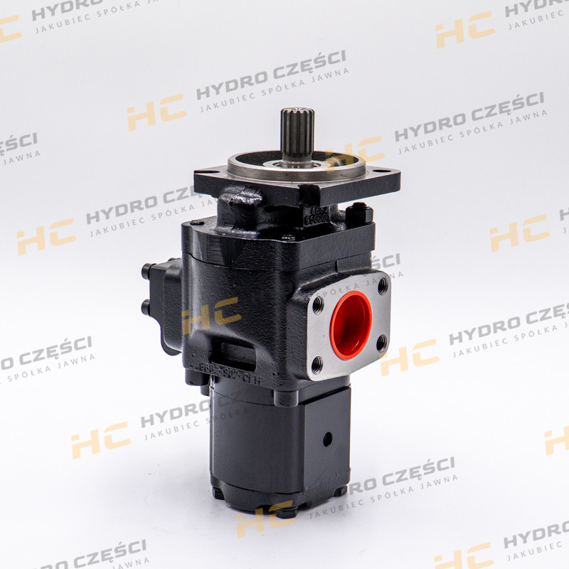 Двухсекционный гидравлический насос JCB — телескопический погрузчик PARKER