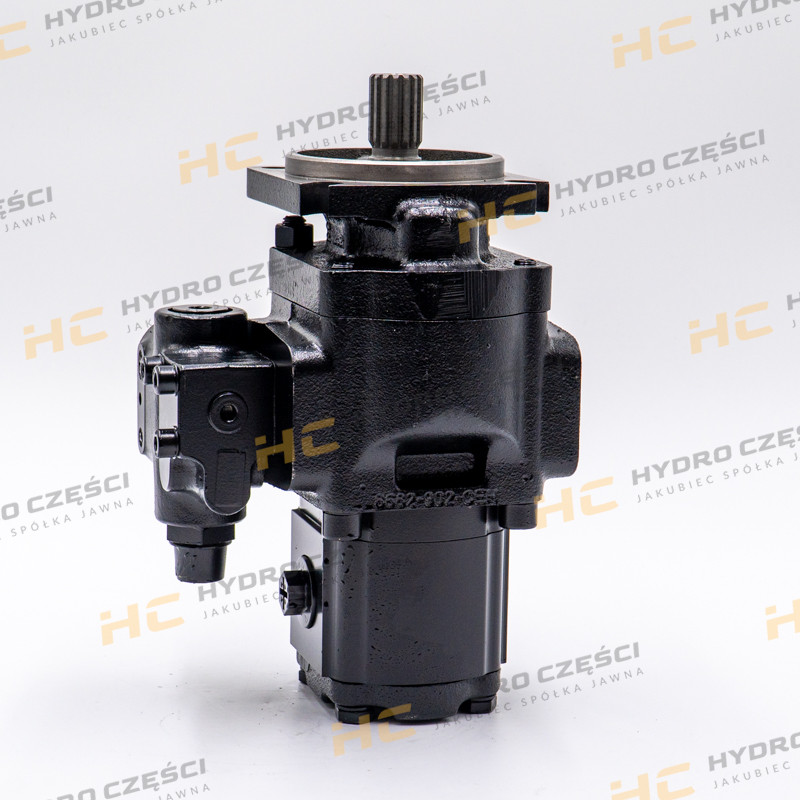 Двухсекционный гидравлический насос JCB — телескопический погрузчик PARKER