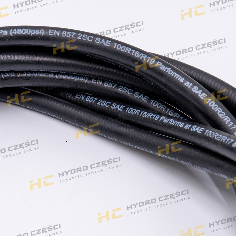 Гидравлический шланг JCB BOOM (раздельный) 3/8" BSP, 4100 мм — OEM