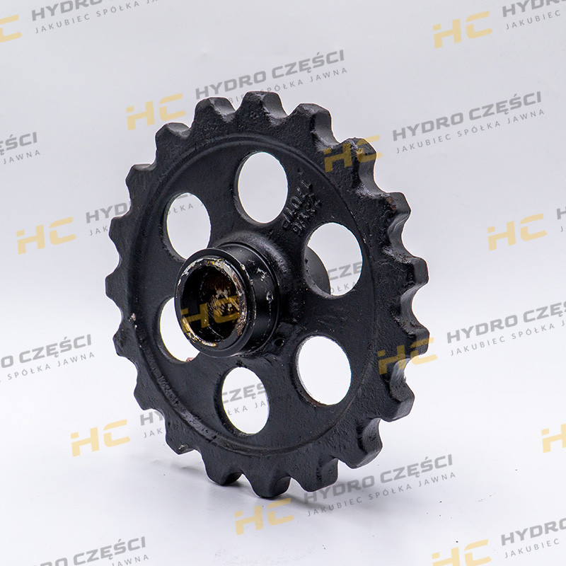 Натяжное колесо JCB 8014-8018 в комплекте с креплениями