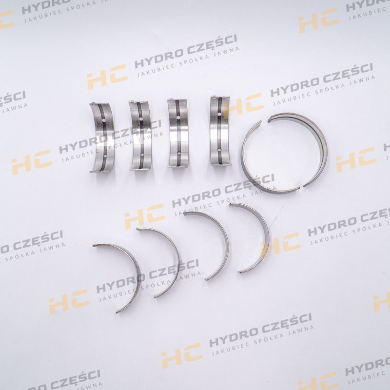 Комплект опорных втулок JCB, комплект коренных подшипников STD с фиксаторами — DIESELMAX — OEM