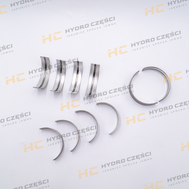 Комплект коренных вкладышей JCB с замками STD DIESELMAX-OEM