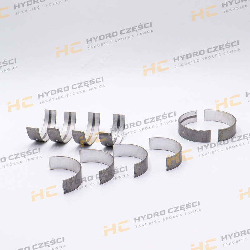 Комплект основных вкладышей JCB толщиной 0,5 мм с замками DIESELMAX-OEM