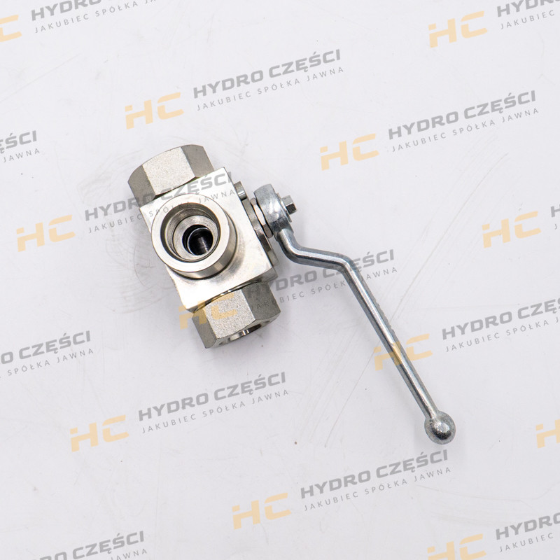 Трёхходовой шаровой кран JCB 1/2 BSP — AZERI PARTS