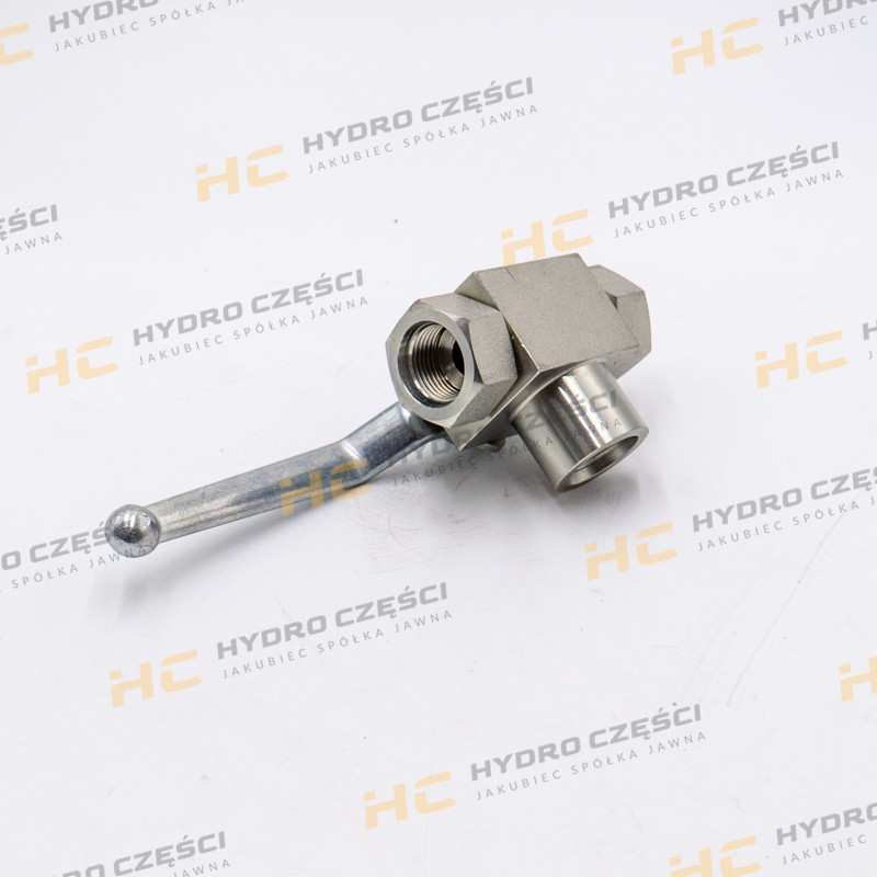 Трёхходовой шаровой кран JCB 1/2 BSP — AZERI PARTS