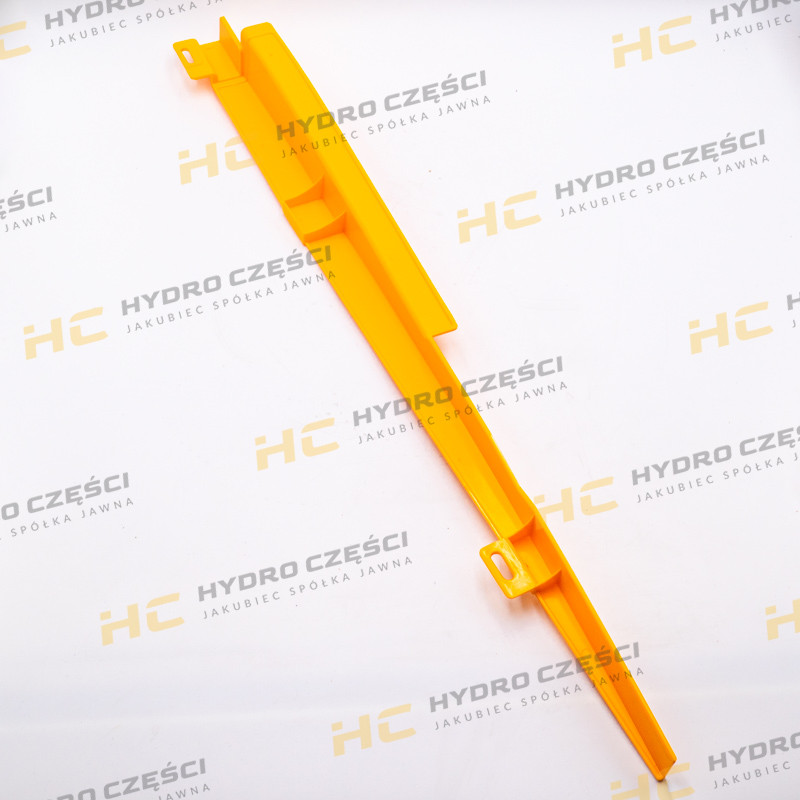 Направляющая кожуха двигателя JCB, левая нижняя — AZERI PARTS
