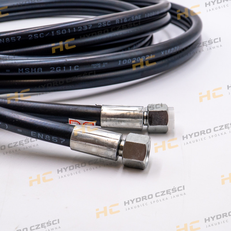 Гидравлический шланг JCB BOOM 3/8" BSP, 4300 мм — AZERI PARTS