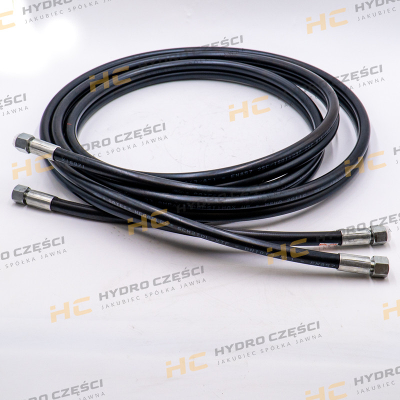 Гидравлический шланг JCB BOOM 3/8" BSP, 4300 мм — AZERI PARTS