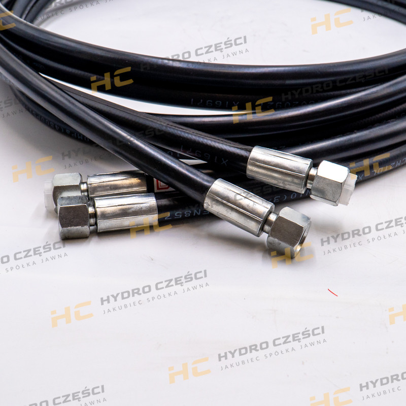 Гидравлический шланг JCB BOOM 3/8" BSP, 4300 мм — AZERI PARTS