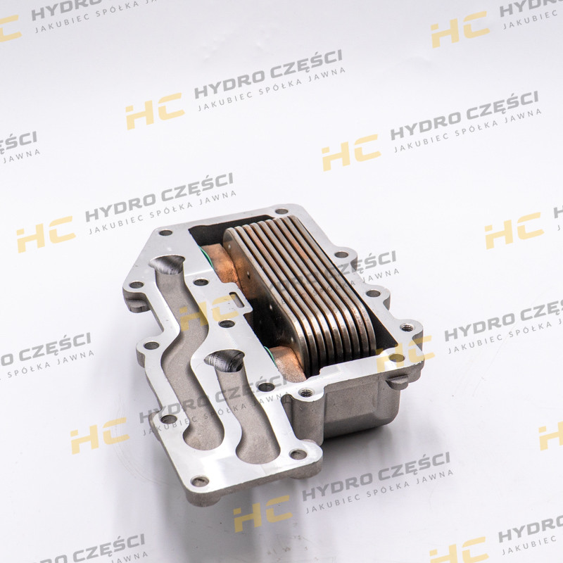 Масляный радиатор двигателя с корпусом PERKINS RE - 3CX 4CX KMP