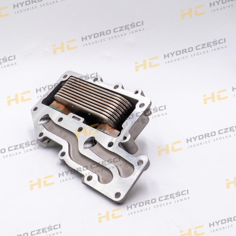 Масляный радиатор двигателя с корпусом PERKINS RE - 3CX 4CX KMP