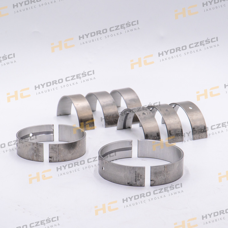 Вкладыши JCB для вала + 0,25 мм (верхняя сторона замка / нижняя сторона) — AZERI PARTS