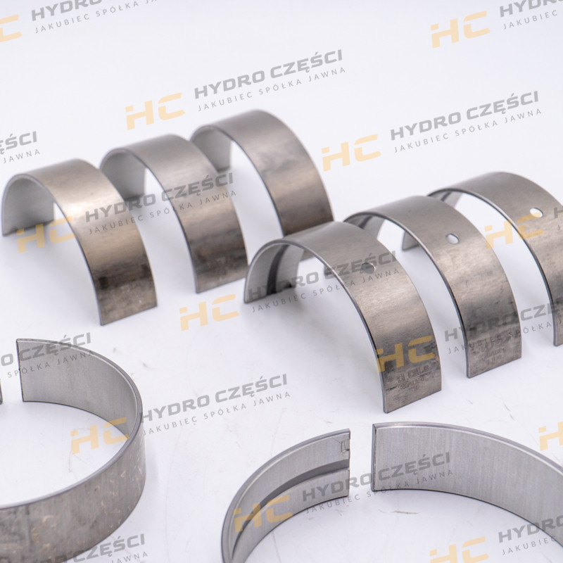 Вкладыши JCB для вала + 0,25 мм (верхняя сторона замка / нижняя сторона) — AZERI PARTS