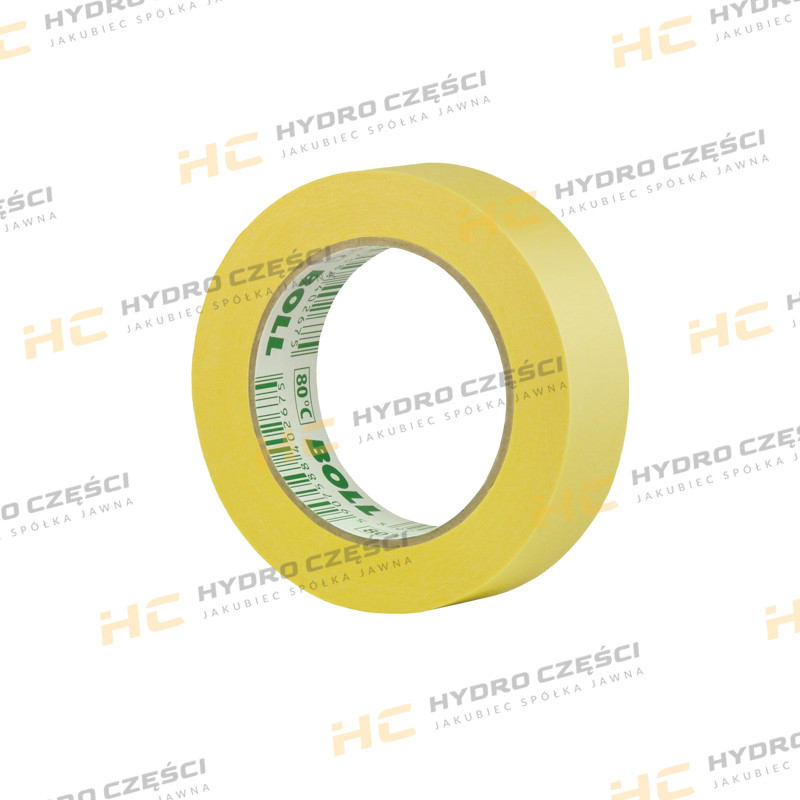 Малярная лента BOLL, 30 мм x 50 м (до 80 °C)